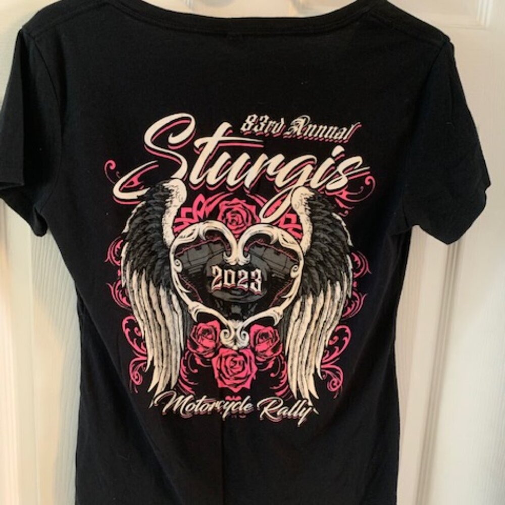 WOMENS STURGIS BIKE V TEE